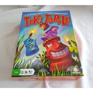 Tiki Topple Tactical Board Game Of Totem Domination Gamewright Games
